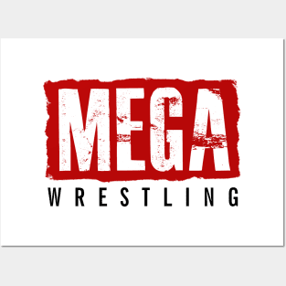 MEGA (Red) Logo - Tee Posters and Art